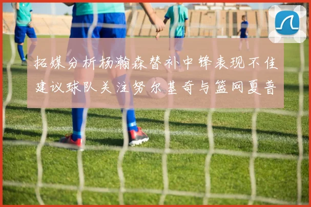 拓媒分析杨瀚森替补中锋表现不佳建议球队关注努尔基奇与篮网夏普